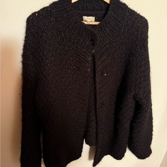 OZMA Hand Knit Bell Cardigan (Alpaca) - Picture 1 of 3